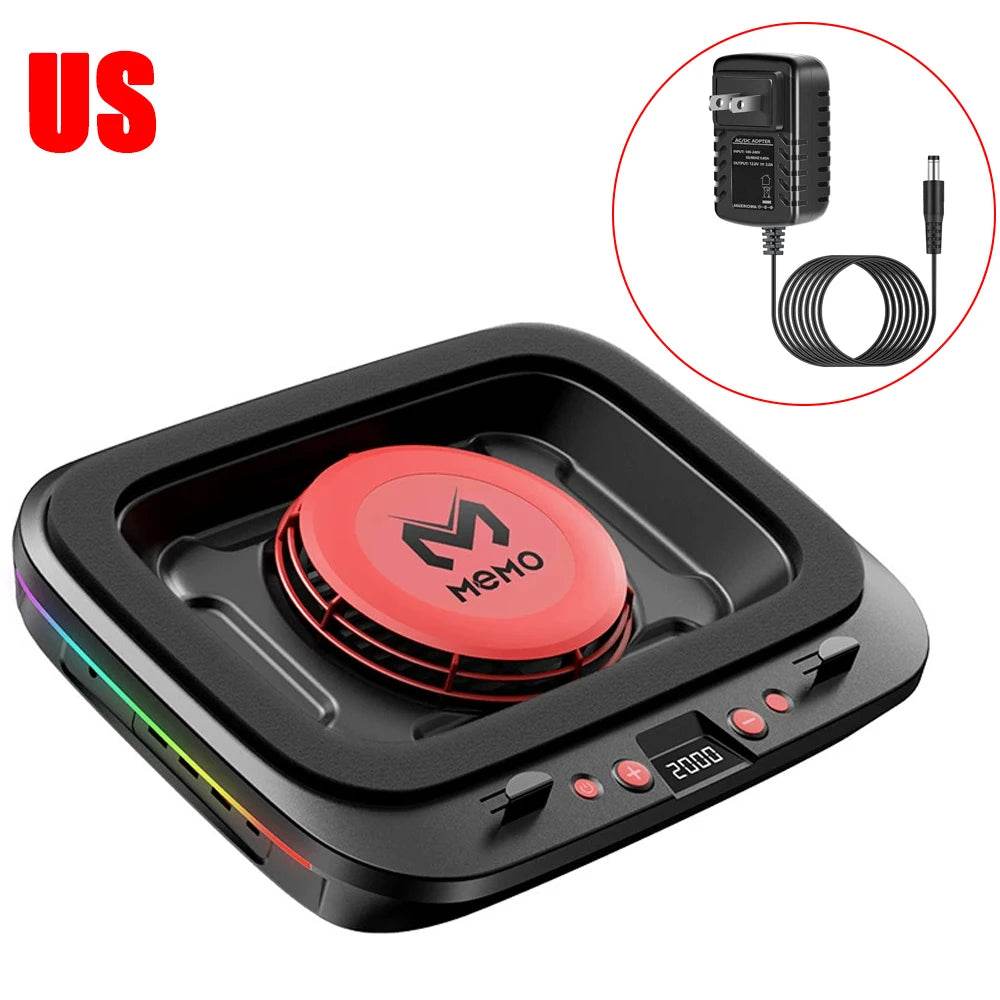 Eswirepro FL08 Cooler pentru Laptop cu Ventilator Puternic - Venduqo