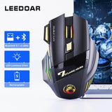 Mouse Wireless Silent cu Iluminare LED - Venduqo