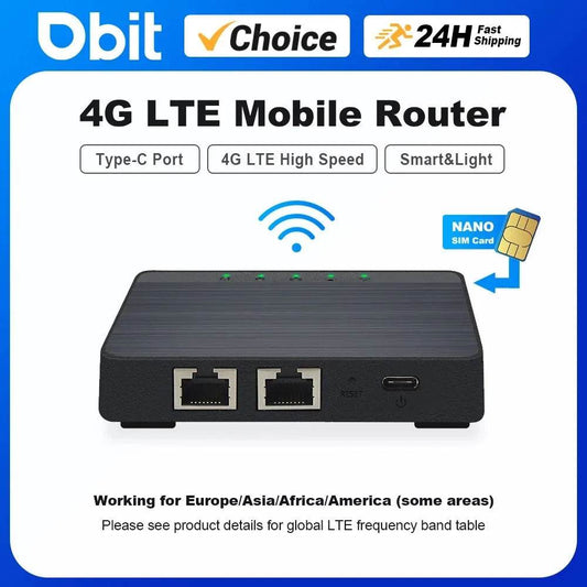 Mini Box 4G LTE Router with WiFi & Amplifier for Cars