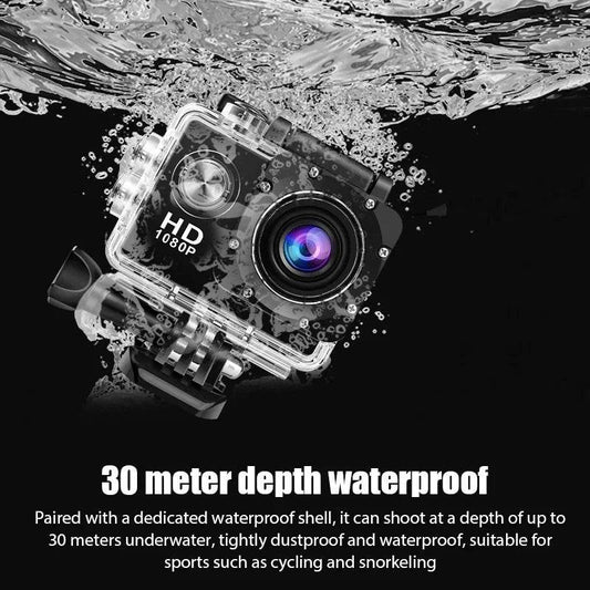 Cameră de Acțiune 4K Ultra HD cu Carcasă Waterproof - Venduqo