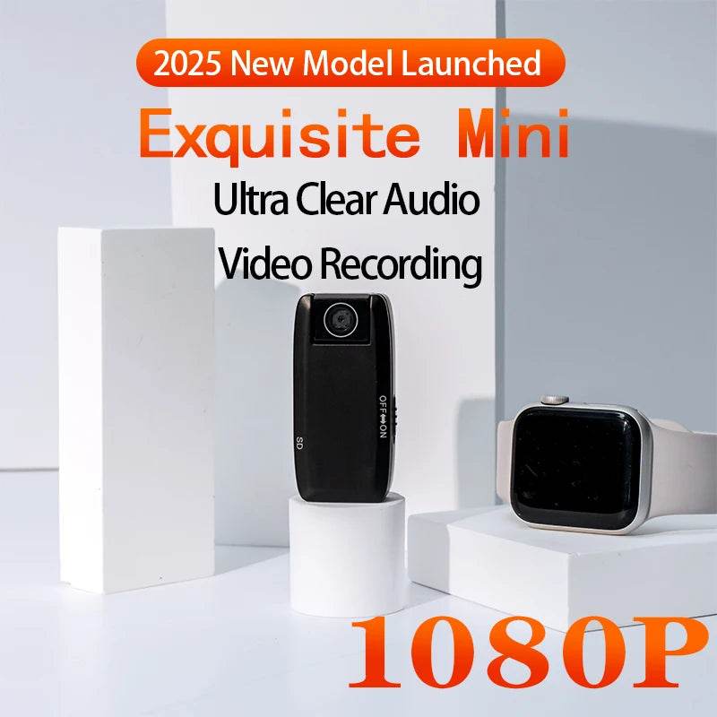 Cameră Mini Metalică 1080P - Ideală pentru Înregistrări Discrete - Venduqo