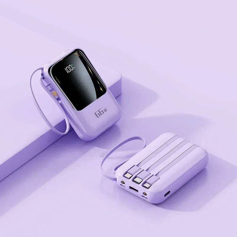 Baterie Externă Mini 20000mAh 66W Super Încărcare Rapidă PD - Venduqo