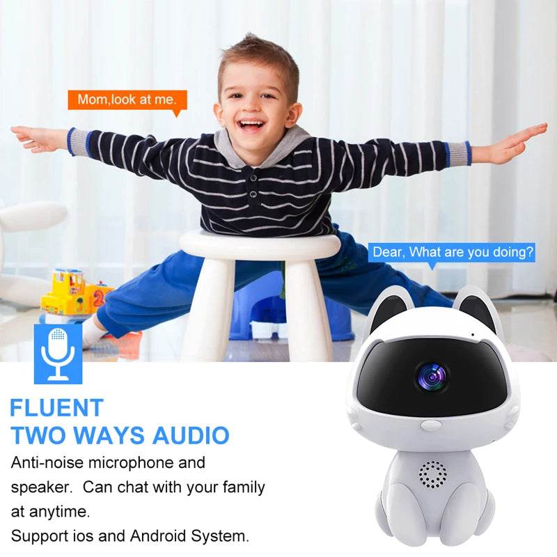 Cameră de Supraveghere Xiaomi 360° Smart Home Mi 4K K9 - Venduqo