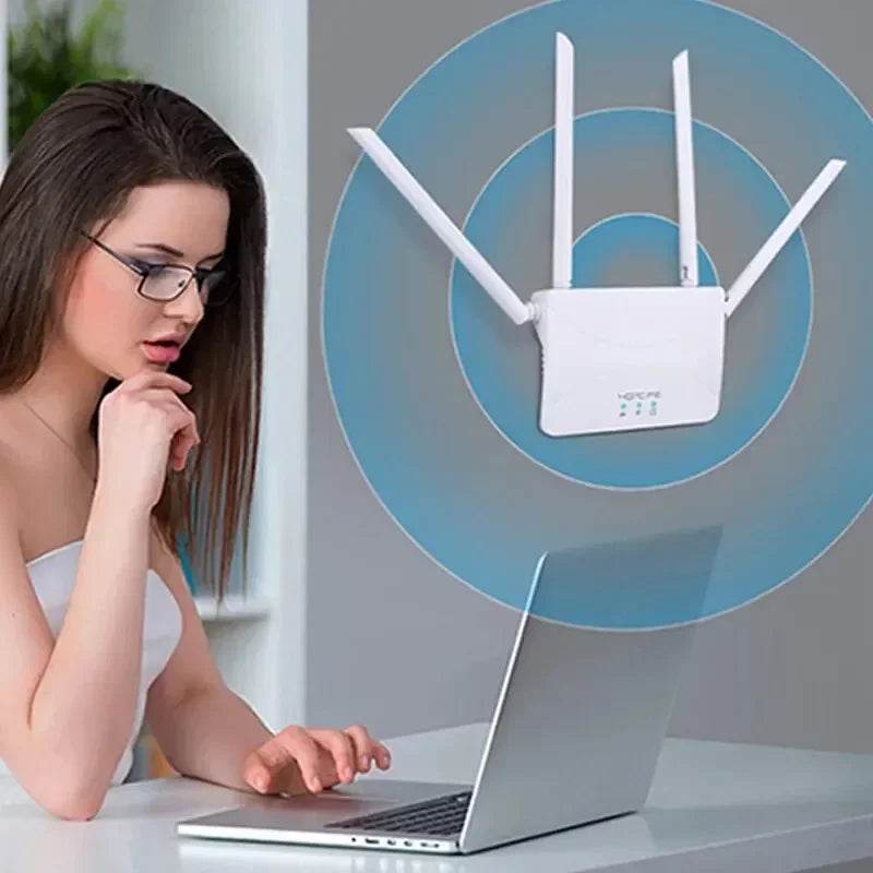 Router WiFi 4G LTE Extender Repeater 150Mbps - Venduqo