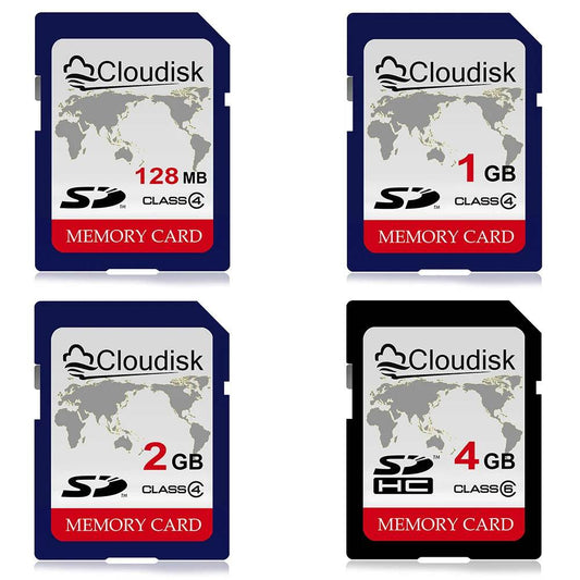Cloudisk 4GB SD Card Class 6 with World Map