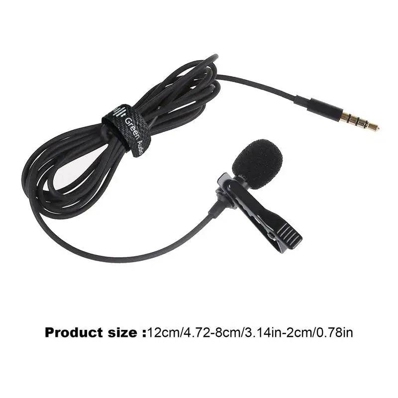 Microfon Lavalier 3.5mm Clip-On pentru Telefon PC Laptop - Venduqo