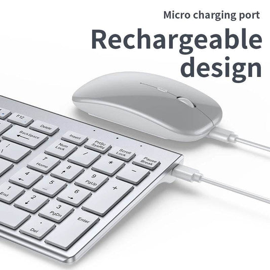 Set Wireless Bluetooth 5.0 Keyboard și Mouse Compatibil - Venduqo