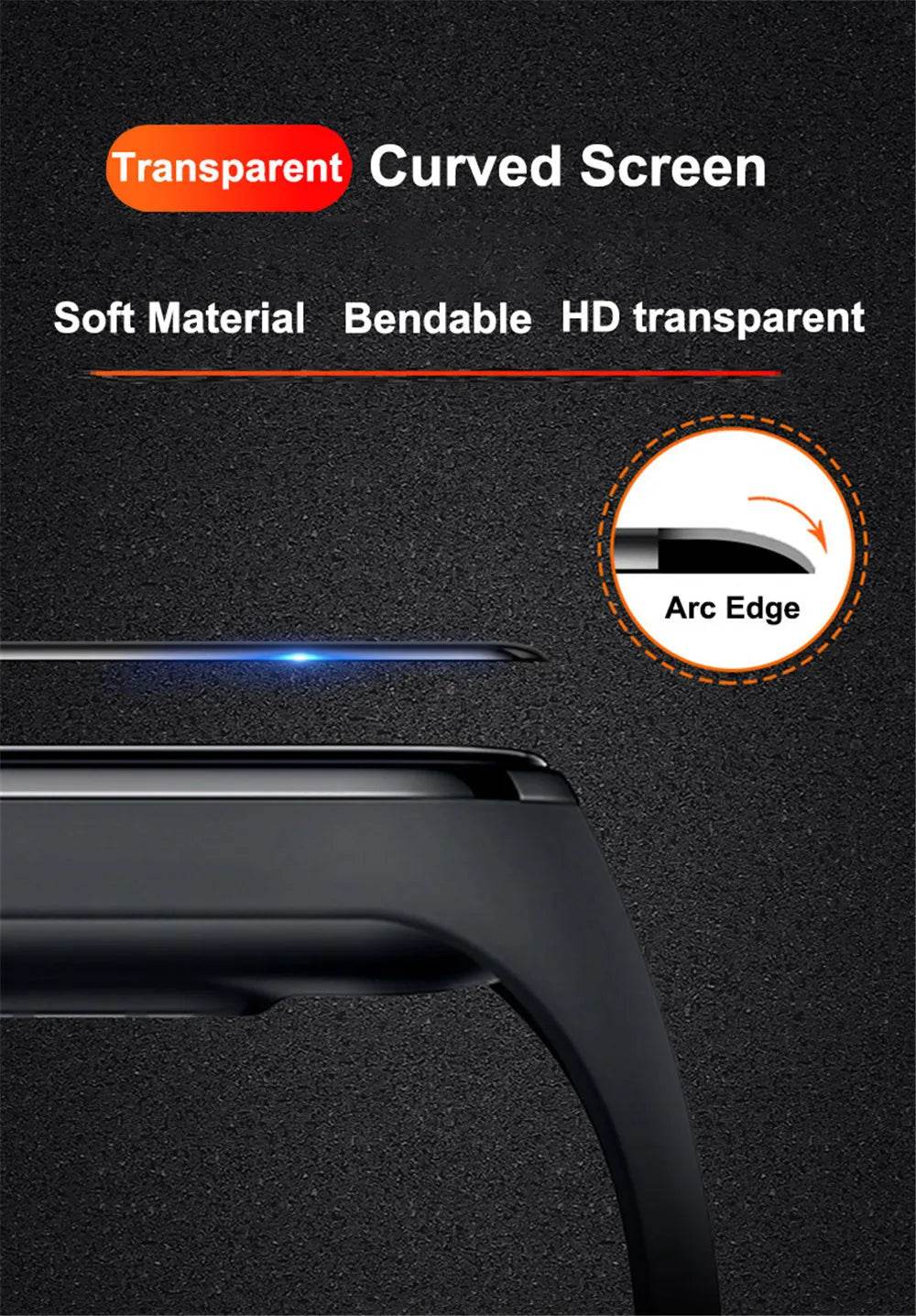 Protectoare Ecran 1-5PCS pentru Xiaomi MI Band 4 5 6 7 8 - Venduqo