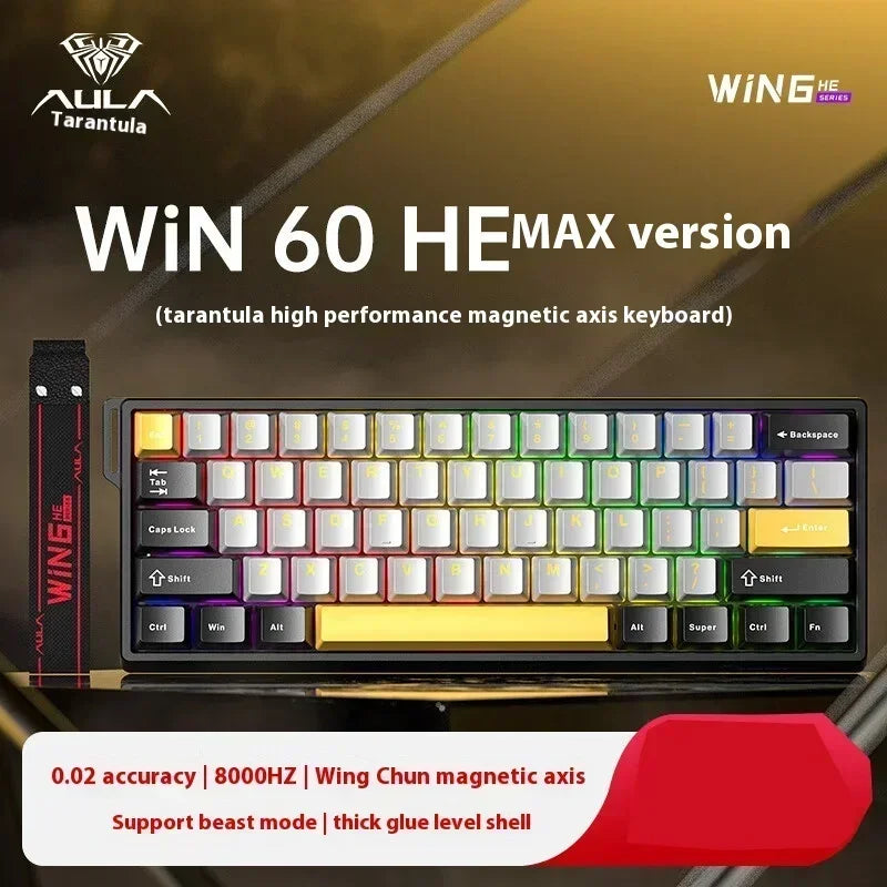 AULA Win60 Win68 HE Mechanical Gaming Keyboard with RGB