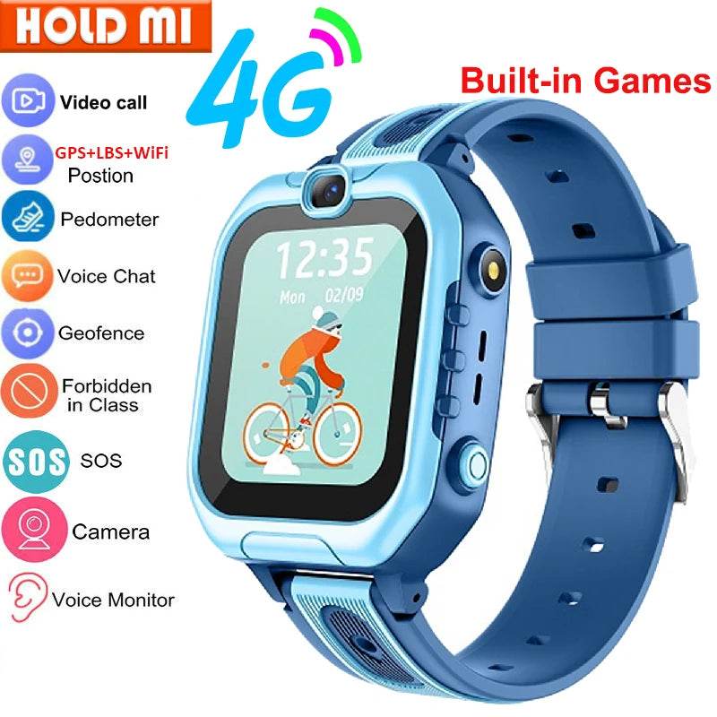 Smart Kids Watch with GPS 4G & SOS Monitoring
