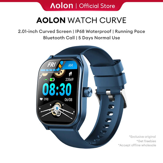 Aolon Smartwatch 2.01" - Waterproof Fitness Tracker