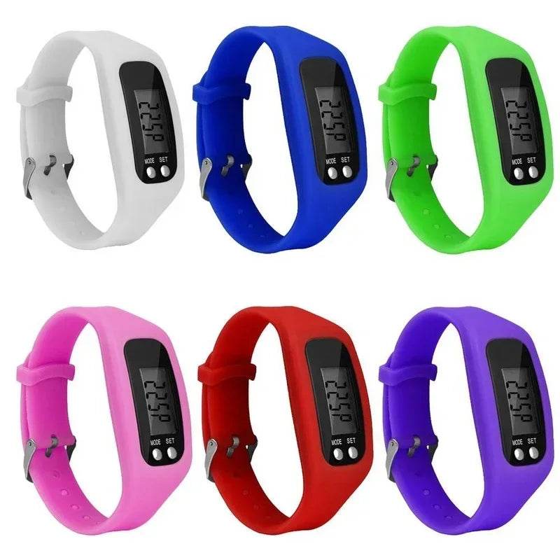 Ceas Digital Pedometer din Silicon pentru Sport - Venduqo
