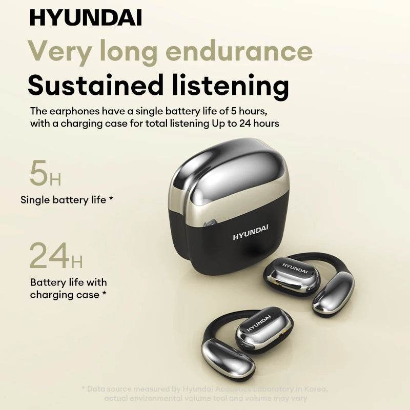 Căști Bluetooth HYUNDAI SpaceY3 Pro cu Mic și Anulare Zgomot - Venduqo