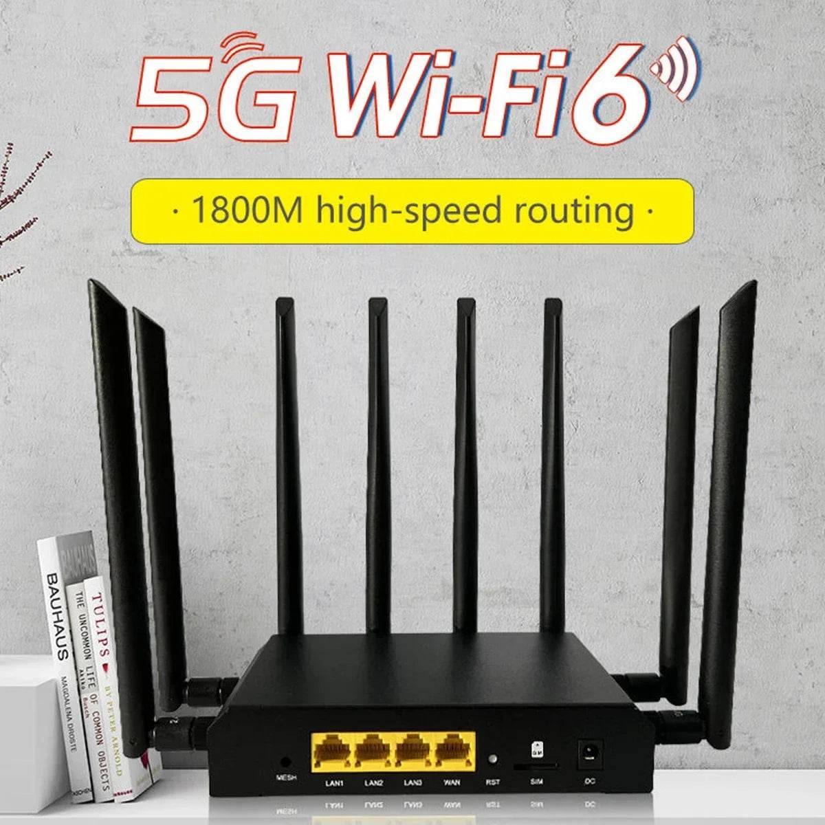 Router 1800Mbps 4G 5G WiFi6 Mesh Cioswi Z2105AX-T - Venduqo