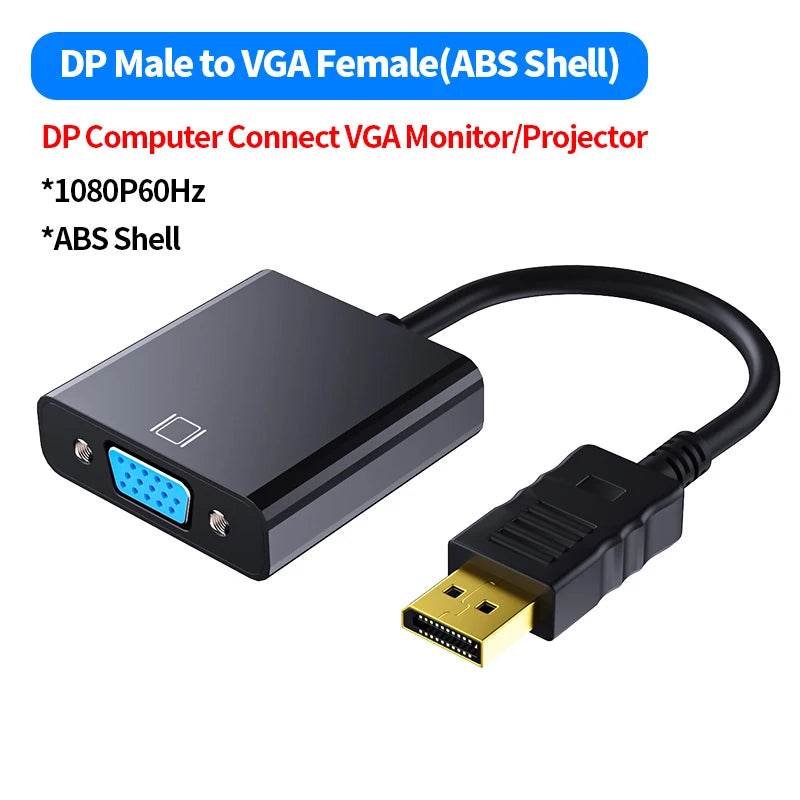 Unnlink 3 In 1 DP la HDMI VGA DVI Converter 4K 1080P - Venduqo