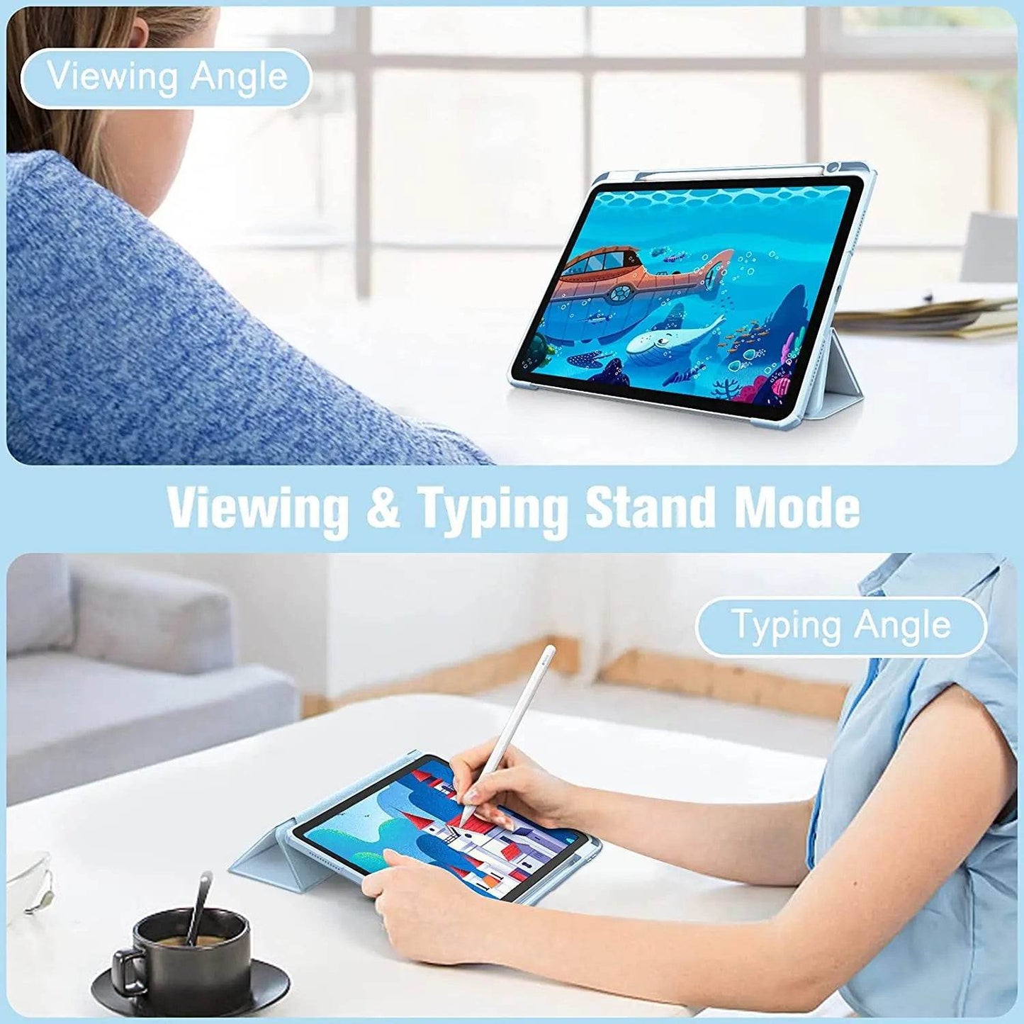 Carcasa pentru iPad 10.2, Pro 11, Air 5, 10.9 2024 - Venduqo