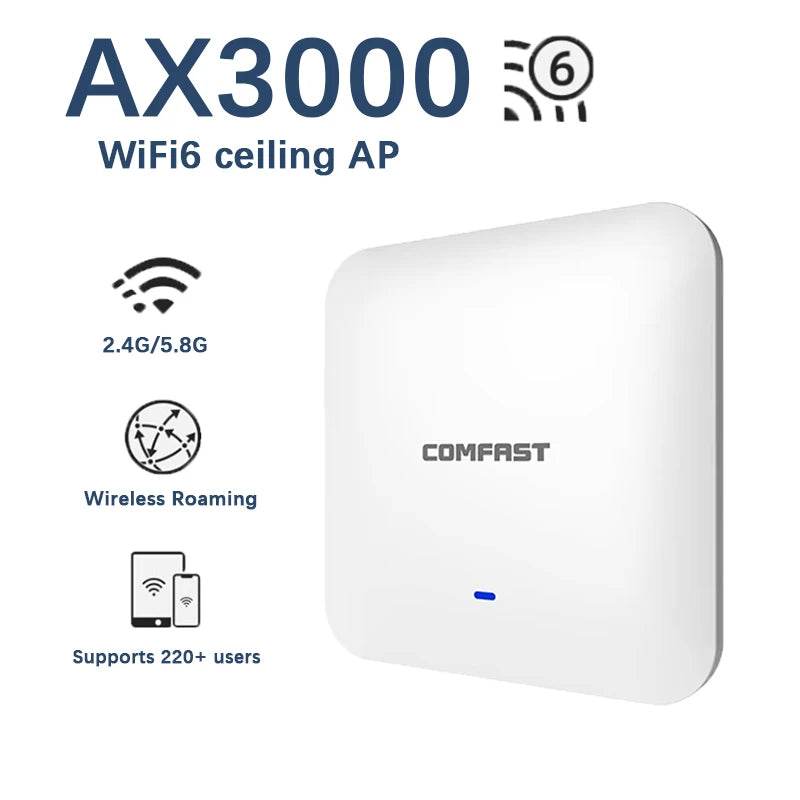 Comfast AX3000 WiFi 6 Access Point - AP Dual Band Gigabit - Venduqo