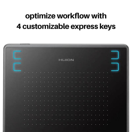 Tableta Grafică HUION H430P - Pen Tablet Fără Baterie - Venduqo