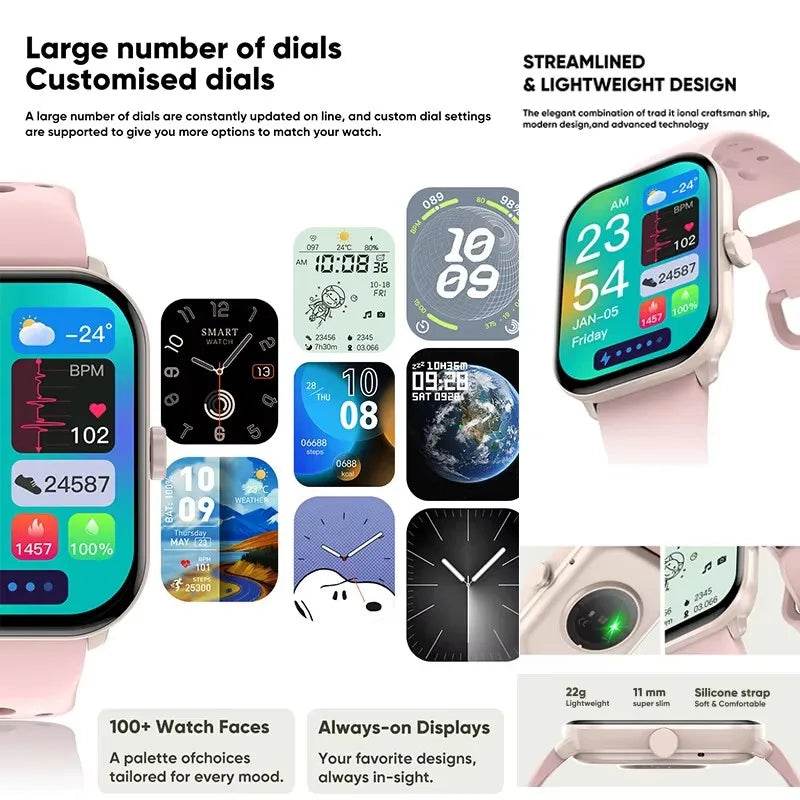 Ceas Smart Xiaomi Watch 5 pentru Bărbați și Femei - AMOLED HD - Venduqo
