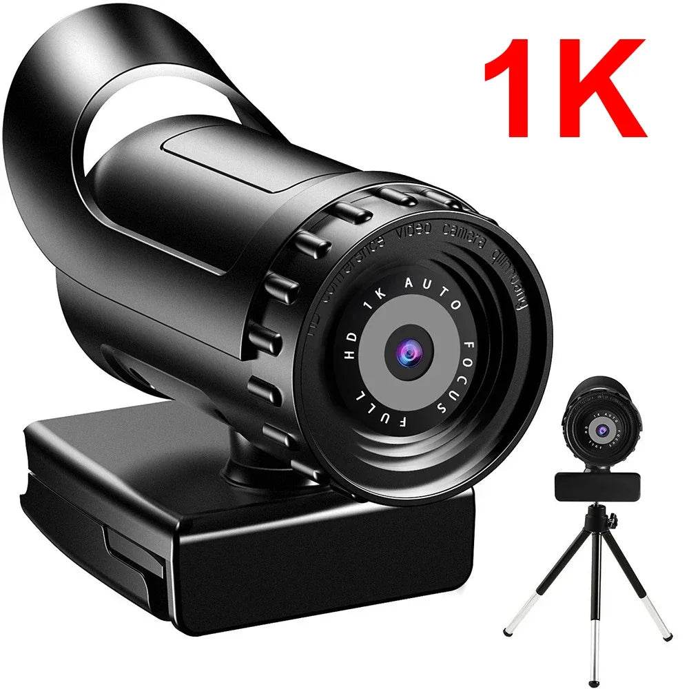 Webcam 4K Full HD 1080P cu Microfon pentru Streaming Live - Venduqo