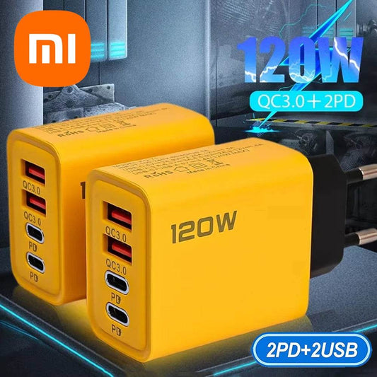Xiaomi 10A 120W Ultra-Fast Charger with 4 USB-C Ports