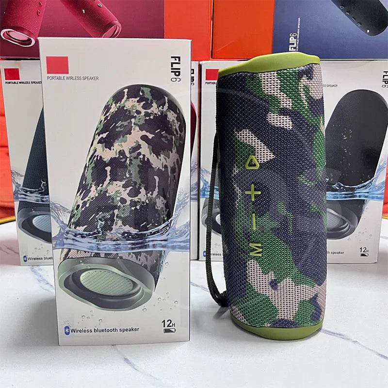 Boxă Portabilă Bluetooth Flip 6 - Sunet Puternic & Waterproof - Venduqo