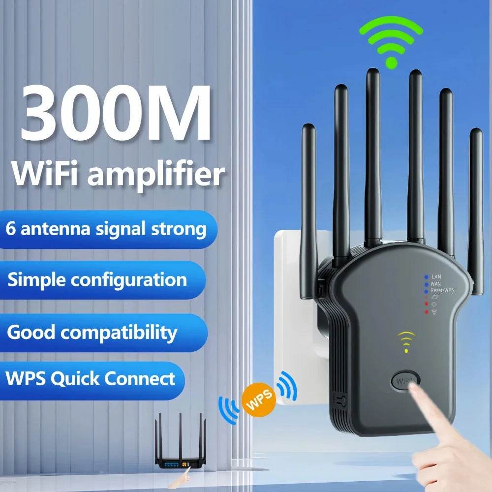 Repetitor WiFi 1200Mbps Dual Band Amplificator Semnal - Venduqo