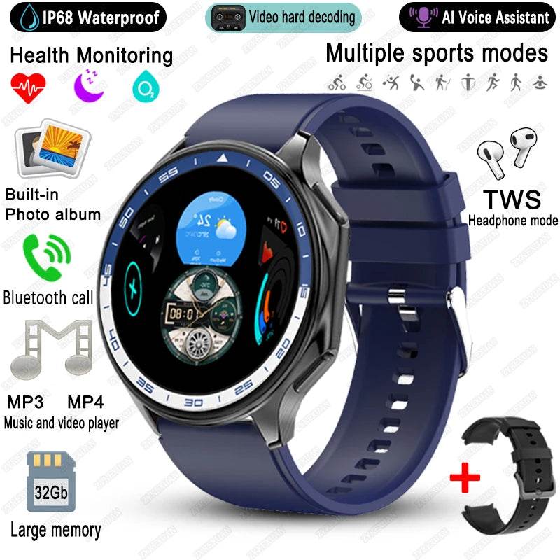 Ceas inteligent OPPO Watch X pentru bărbați, 32G, video, waterproof - Venduqo