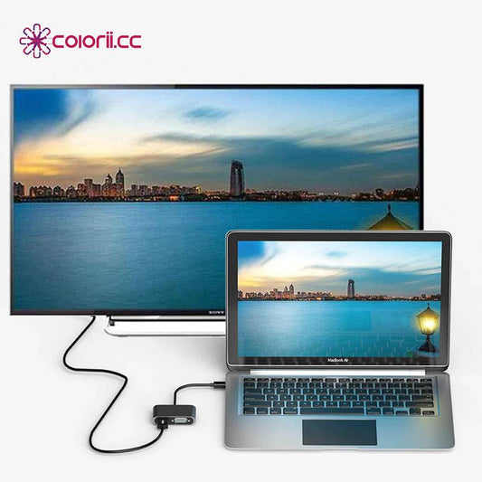 Adaptor Mini DisplayPort la HDMI Colorii.CC - Venduqo