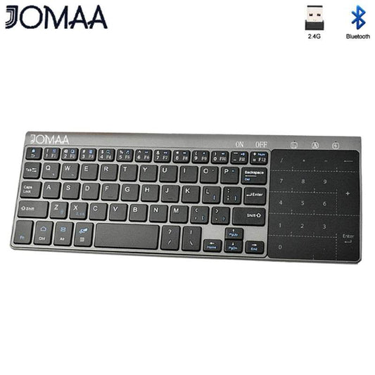 Wireless Slim Keyboard 2.4G with Touchpad & Numeric Keys