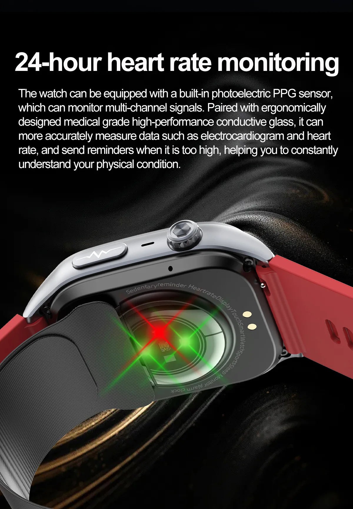 Smart Watch S15 - Health Monitoring & AMOLED Display