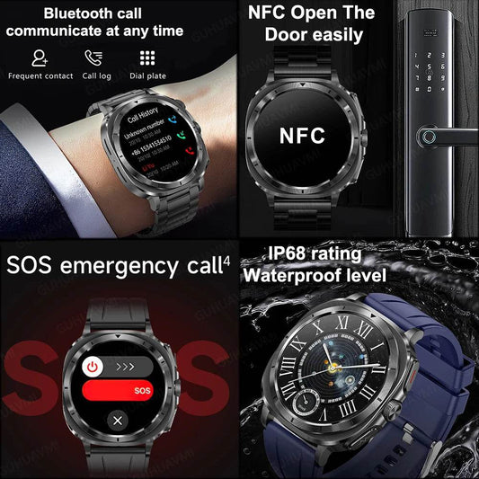 Smartwatch KAVSUMI Galaxy Watch 7 cu Măsurători Sănătate - Venduqo