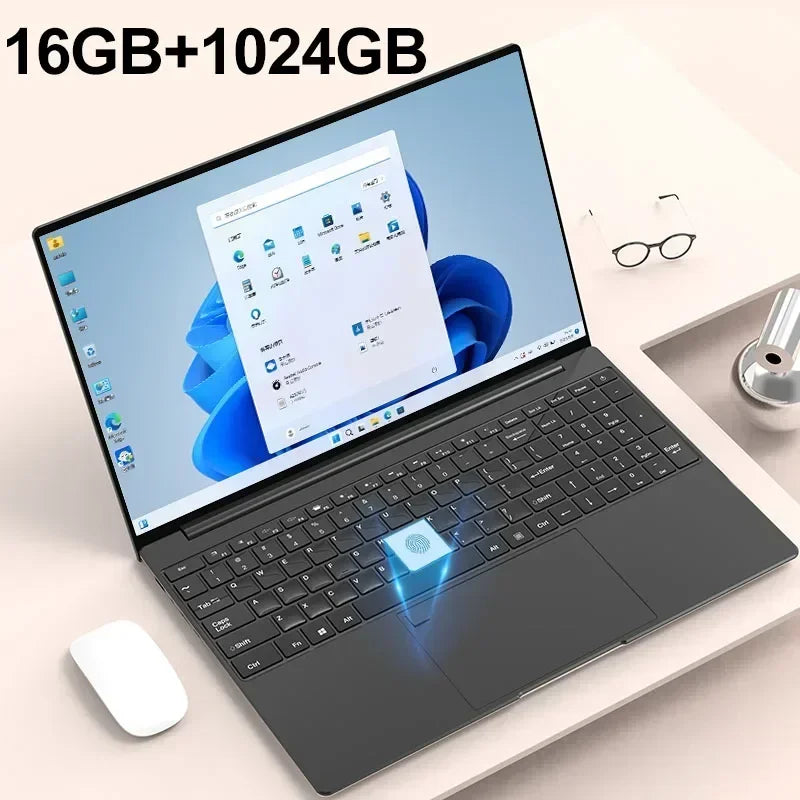 15.6" Portable Laptop - 32GB RAM, 2TB SSD, Windows 11