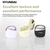 HYUNDAI SpaceY3 Pro Bluetooth Headphones with Mic & Noise Cancellation
