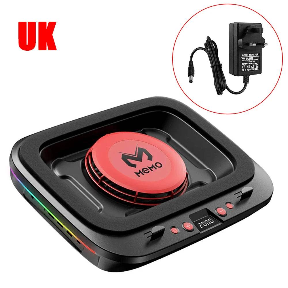 Eswirepro FL08 Cooler pentru Laptop cu Ventilator Puternic - Venduqo