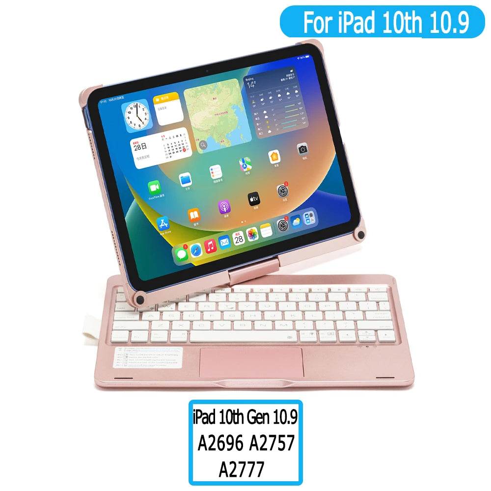 Carcasa cu Tastatură Rotativă pentru iPad 10.2 - 11 - Mini - Venduqo