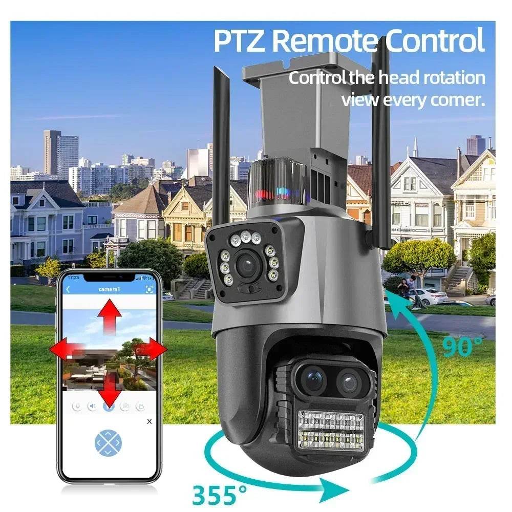 Sistem de supraveghere CCTV wireless cu 8CH 9MP Dual Lens - Venduqo