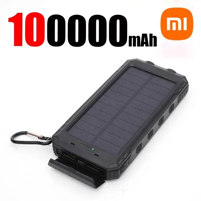 Power Bank Solar Xiaomi 200000mAh cu Lampa LED - Venduqo