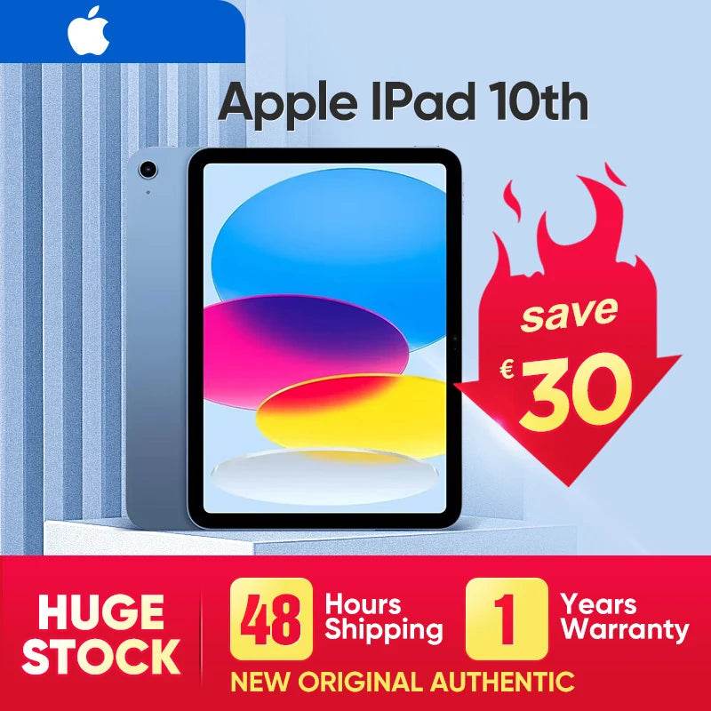 Apple iPad 10th Generation 2022 - 10.9'' Liquid Retina, 64GB, Wi-Fi 6 - Venduqo