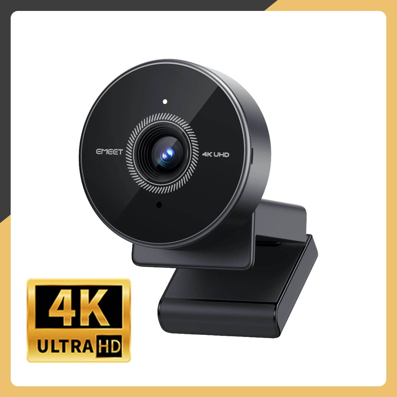 4K EMEET C950 Webcam with Mini USB Microphone