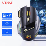 Mouse wireless UTHAI GW-X7 cu iluminare colorată - Venduqo