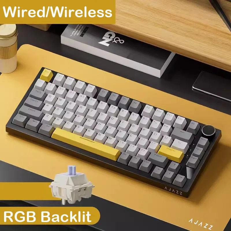 AJAZZ AK820/AK820Pro Mechanical Keyboard with TFT Display