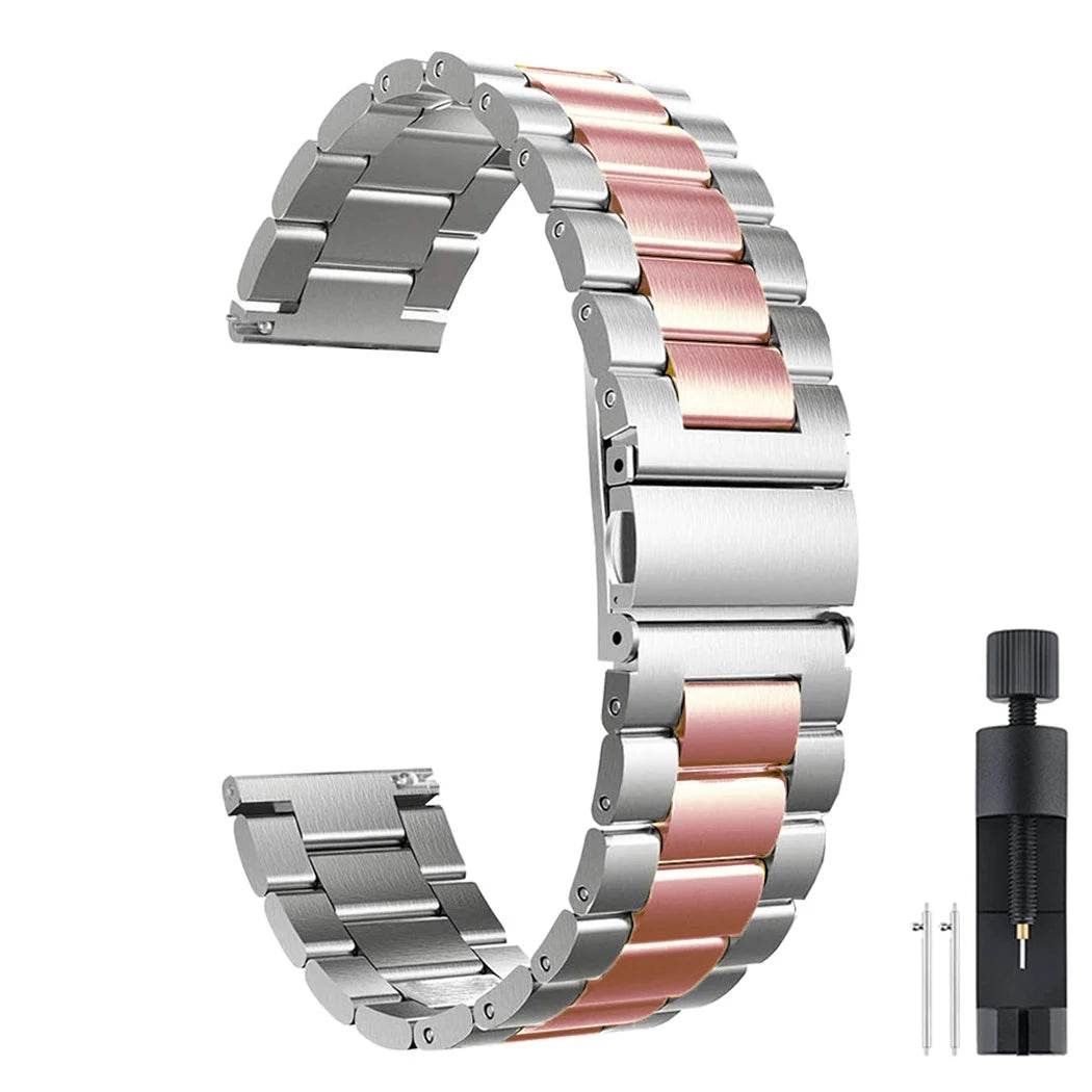 Brățară din Oțel Inoxidabil pentru Ceas Samsung Galaxy Watch și Huawei - Venduqo