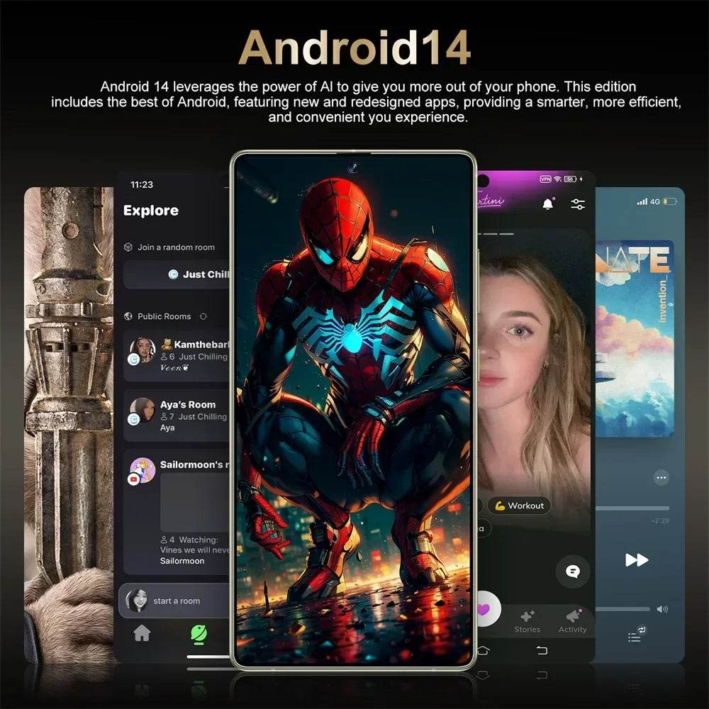 S25 Ultra 2025 Smartphone HD Android 14 - Venduqo
