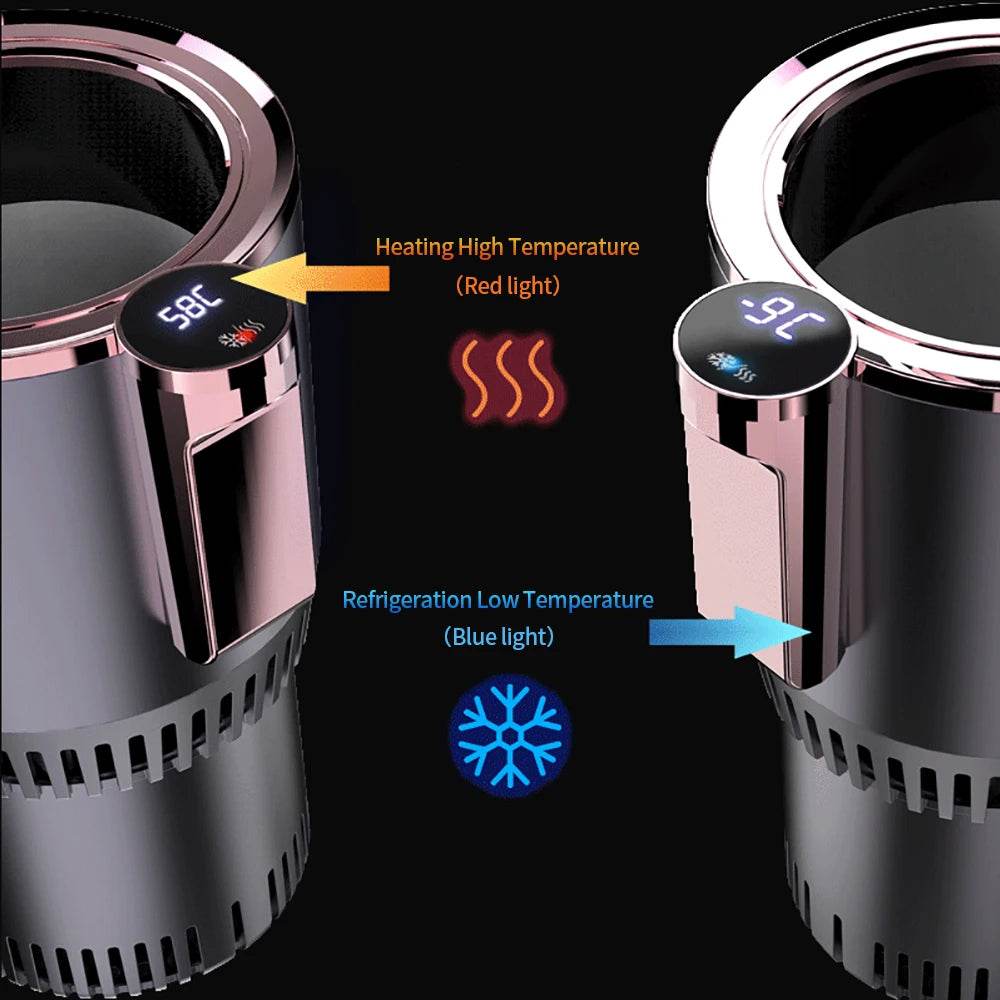 2-in-1 Auto Drink Holder - Cooling & Heating