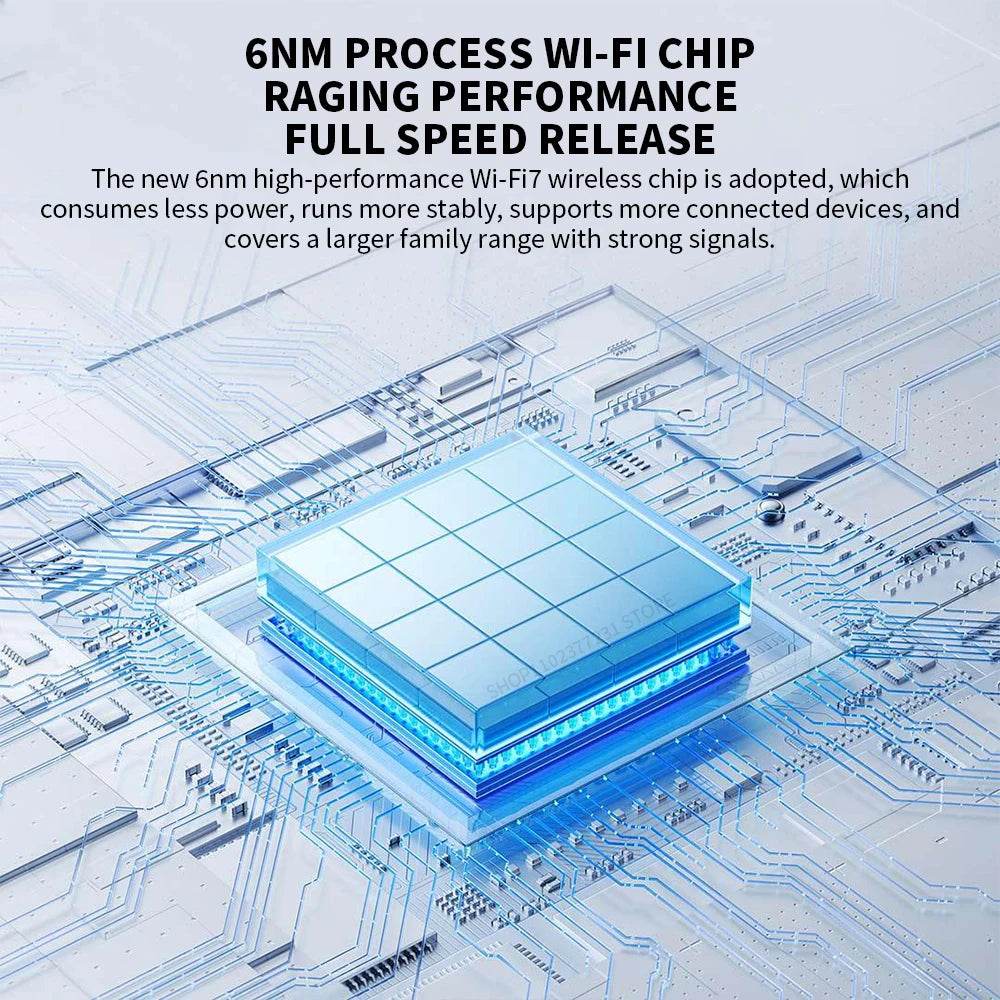 Router Xiaomi BE5000 Wi-Fi 7 Dual-Band 2.5G - Venduqo