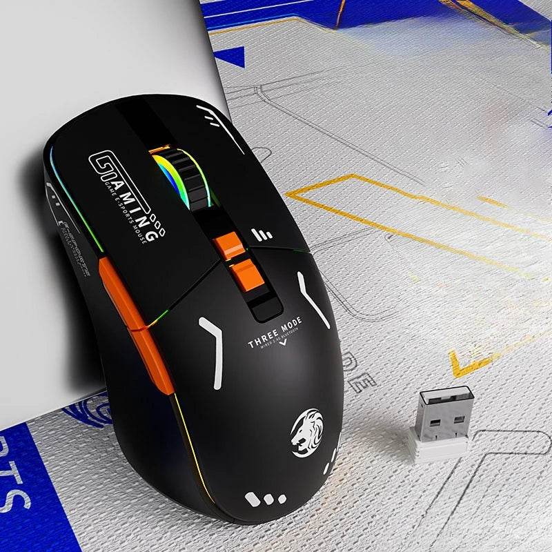 Mouse Wireless Bluetooth G308 pentru Gaming, Birou, Silentios - Venduqo