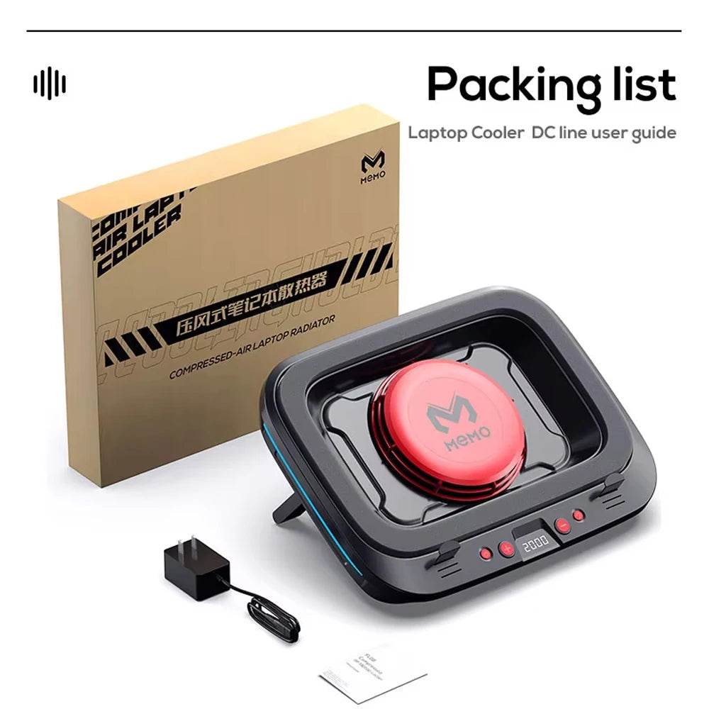 Eswirepro FL08 Cooler pentru Laptop cu Ventilator Puternic - Venduqo