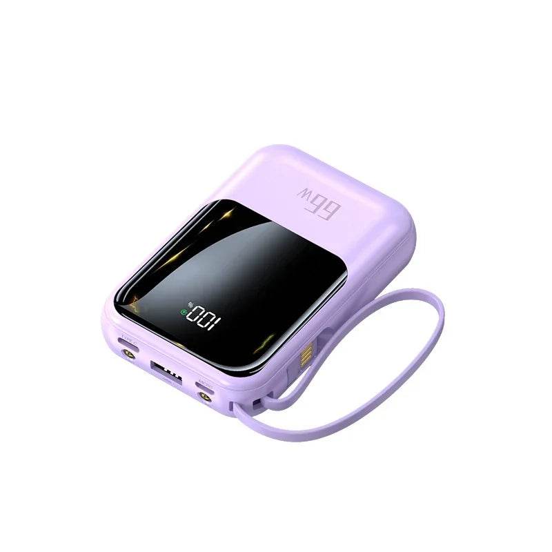 Baterie Externă Mini 20000mAh 66W Super Încărcare Rapidă PD - Venduqo