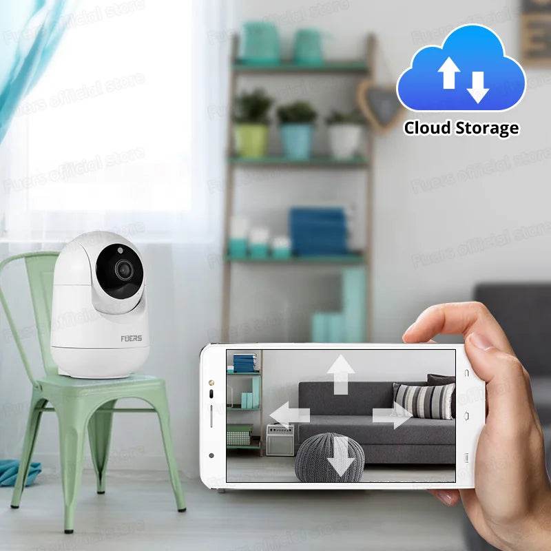 Camera Wireless FUERS 4K 8MP cu Urmărire Automată - Venduqo